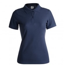 Polo piqué pour femme en coton