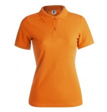 Polo piqué pour femme en coton