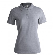 Polo piqué pour femme en coton