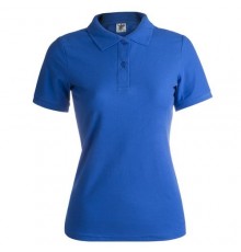 Polo piqué pour femme en coton