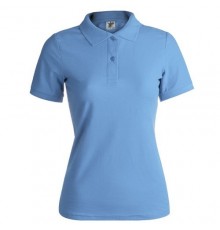 Polo piqué pour femme en coton