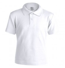 Polo Enfant Blanc -Keya- en Coton