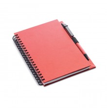 Cahier A5 à Reliure Spirale avec Stylo