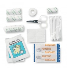 Kit de premiers soins avec 19 outils 
