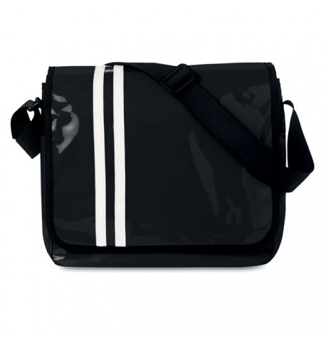 Sac Bandoulière Noir en PVC