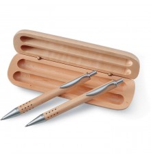 Coffret de Stylo et Porte-mine en Bois