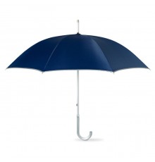 Parapluie bleu en polyester 190T  à protection UV
