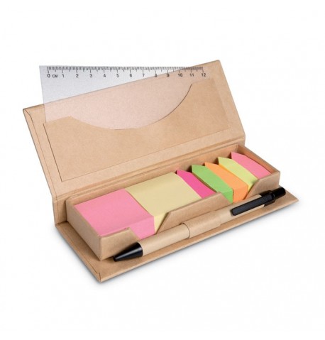 Set d'outils de bureau en boite en carton personnalisable 