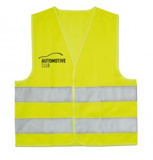 Gilet jaune à haute visibilité pour enfant en polyester 