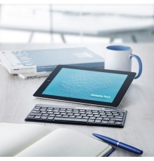 Clavier à connexion Bluetooth 3.0 en ABS de couleur noire