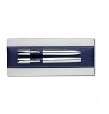 Boite à deux stylos : stylo bille et stylo roller