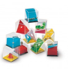 Assortiment de jeux de puzzle ou jeux de patience à multicolores 