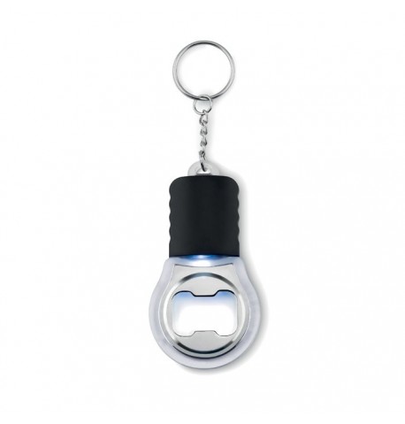 Porte-clés Décapsuleur En Titane + 2 Mousquetons Noirs - Kit 3 Pièces Pour Voyage Et Quotidien - Design Tendance