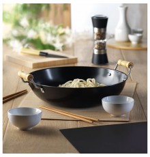 Wok avec un ensemble pour 2 personnes