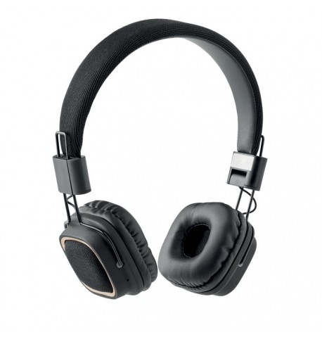 Casque Bluetooth 4.2 avec tissu de couleur noire