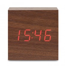 Horloge LED en MDF