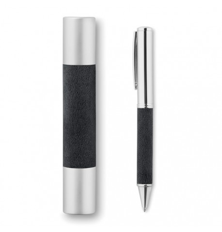 Stylo bille twist en métal avec une tube en aluminium 