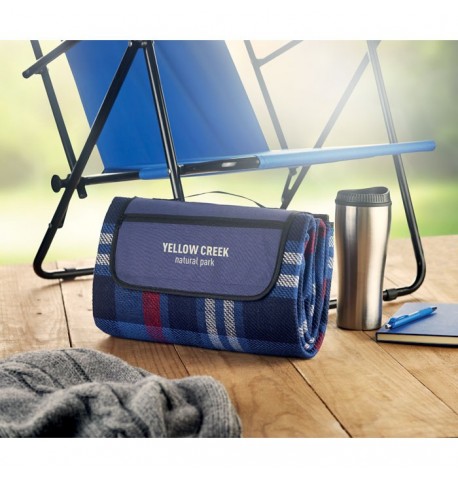 Couverture de plage imperméable portable avec sangle