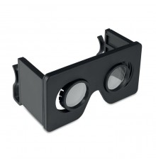 Lunettes de réalité virtuelle pliables en ABS de couleur noire et blanche 