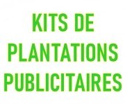 Kits de plantation publicitaires éco