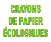 Crayons de papier éco