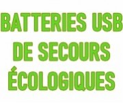 Batteries de secours USB éco