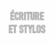 Ecriture et Stylos personnalisables