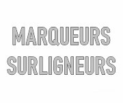 Marqueurs et surligneurs personnalisés