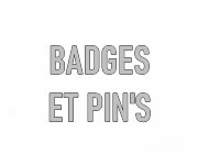 Badges et pin's personnalisés
