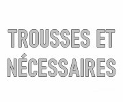 Trousses et nécessaires personnalisables