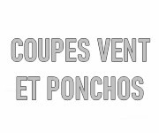 Coupes vent et ponchos personnalisables